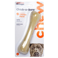 Petstages игрушка для собак Chick-A-Bone косточка с ароматом курицы 18 см