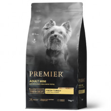 PREMIER Dog Turkey Adult Mini для собак мелких пород свежее мясо индейки 1 кг