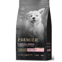 PREMIER Turkey Puppy для щенков со свежим мясом индейки 1 кг