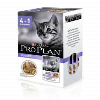 PRO PLAN Nutrisavour Junior  для котят  индейка в соусе 5x85 г