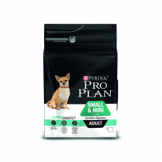 PURINA Pro Plan Adult Small&Mini Sensitive Digestion  с ягненком и рисом для собак мелких и карликовых пород с чувствительным пищеварением 3 кг