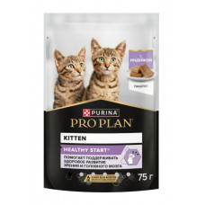 PURINA Pro Plan Healthy Start для котят, беременных и кормящих кошек паштет с индейкой 75 г