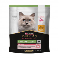 PURINA Pro Plan Nature Elements Defence для стерилизованных кошек с курицей 400 г
