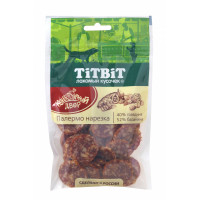 TiTBiT нарезка палермо колбасный двор 80 г лакомство для собак