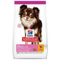 Hill’s Science Plan Small&Miniature Adult Light 1,5кг для взрослых собак миниатюрных пород с избыточным весом с курицей и индейкой