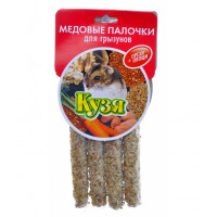 Кузя Медовые палочки 4шт 140гр Орех+Овощи