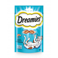 Dreamies лакомые подушечки с Лососем 140 гр