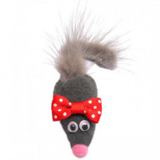 Keiko игрушка д/кош Мышь с хвотиком из меха норки