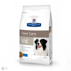 Hill’s Prescription Diet L/D Liver Care 12кг для собак при заболеваниях печени