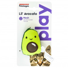 Petstages игрушка для кошек Dental Авокадо с кошачьей мятой 15 см