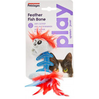 Petstages fish bone голубая для кошек