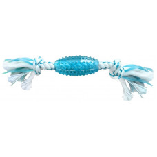 Игрушка д/соб Регби с канатом 25 см с ароматом мяты