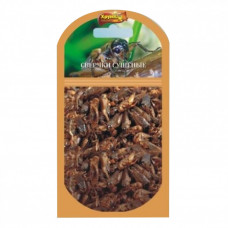 Хрумка Лакомство для рыб Сверчки Сушеные 150мл