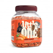 Little One Сушеная морковь - лакомство для всех видов грызунов 200 г 