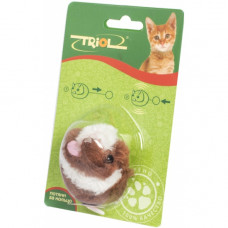 TRIOL Игрушка для кошек Мышь вибрирующая 60-50 мм