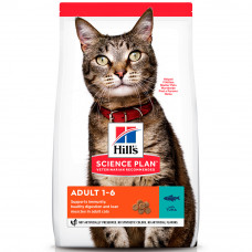 Hills SP Adult Optimal Care Tuna 10 кг для взрослых кошек с тунцом