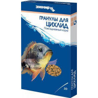 Зоомир Гранулы для цихлид 30гр