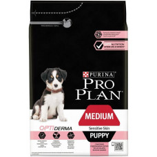 Pro Plan Medium Puppy 1,5 кг с лососем для чувствительной кожи, Проплан для щенков