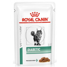 ROYAL CANIN Diabetic диетический при сахарном диабете  кусочки в соусе 85 г