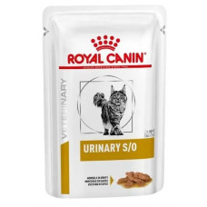 ROYAL CANIN Urinary S/O диетический при заболеваниях мочевыделительной системы кусочки в соусе 85 г
