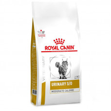 Royal Canin Urinary S/O Moderate Calorie 1,5кг для взрослых кошек с умеренным содержанием энергии, при лечении МКБ