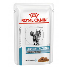ROYAL CANIN VD Sensitivity Control для кошек с пищевой непереносимостью с курицей и рисом 85 г