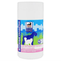 Салфетки влажные АЙДА ГУЛЯТЬ для интимной гигиены собак и кошек 40 шт