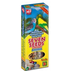 SEVEN SEEDS Лакомство палочки с витаминами и минералами для попугаев 3 шт 90 г