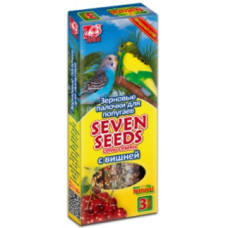 SEVEN SEEDS Лакомство палочки зерновые с вишней для попугаев 3 шт 90 г