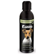 Шампунь GAMMA антипаразитарный с экстрактом трав для собак и щенков 250 мл