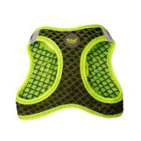 Шлейка-жилетка мягкая со светоотражающими элементами Нео М, темно-серая, обхват груди 410-440мм, Triol