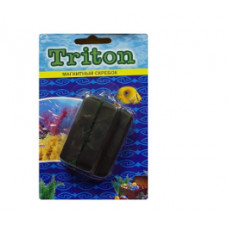 Скребок TRITON магнитный для чистки аквариума 6х4,5х2,5 см