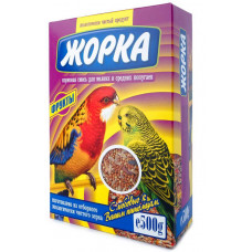 Жорка для мелких и средних попугаев с фруктами (коробка) 500 г
