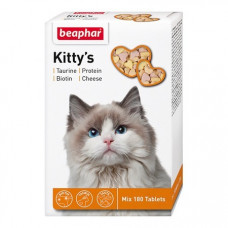 Beaphar Kittys Mix 180 шт., Витаминизированный комплекс для кошек,