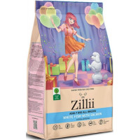 ZILLII Adult Dog 3 кг для взрослых собак Белая Рыба с Лососем