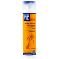 Doctor VIC TROPICAL CANDY Шампунь-кондиционер для кошек всех пород. фл. 250