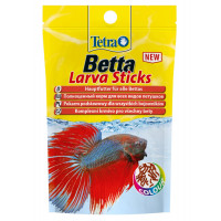 Корм TETRA Betta Larva Sticks для петушков и других лабиринтовых рыб в форме мотыля 5 г