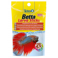 Корм TETRA Betta Larva Sticks для петушков и других лабиринтовых рыб в форме мотыля 5 г