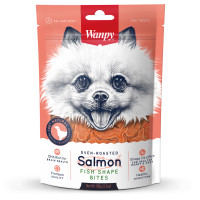 Wanpy Dog Salmon 100г из нежного лосося в форме рыбок