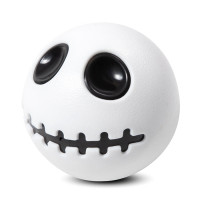 Triol 12191232 Игрушка для собак из термопласт. резины Мяч-призрак, фиолетовый, 64/64мм