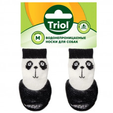 Triol 12231066 Носки для собак с водостойким покрытием Панда, размер M