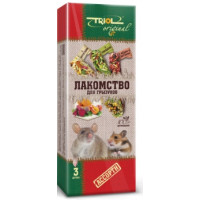 TRIOL Лакомство Standard палочки для грызунов Ассорти 75 г