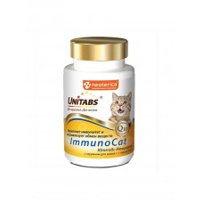 Unitabs ImmunoCat 200таб Укрепляет иммунитет и нормализует обмен веществ , Юнитабс для кошек