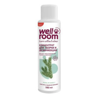Wellroom Концентрированное средство для уборки и дезинфекции Wellroom, хвоя, 500 мл
