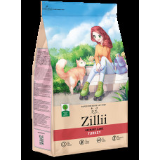 ZILLII Urinary Care для взрослых кошек индейка 2 кг