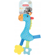 ZOLUX, Плюшевая игрушка с пищалкой и элементами EVA Радужный пони голубая